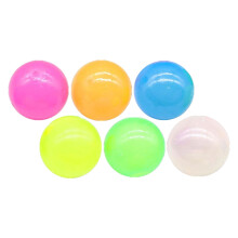 Leuchtet im Dunkeln, Stressball, Deckenball, klebriger Ball, der