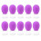 Ventouses en plastique et Silicone, ventouses de Massage-Violet 1