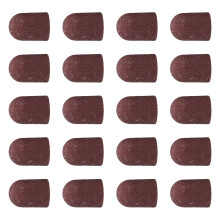 Capuchons de ponçage pratiques pour soins des ongles-10x15mm