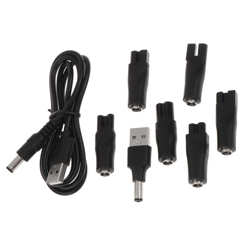 USB-Adapter-Set, Ladekabel für elektrische-7-teiliges Set