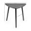 Athena Black Triangular 3 Seater Dining Table 5