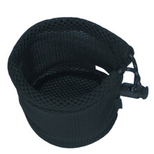 Sac en maille de Nylon noir, sac de rangement pour Pots de-Petit