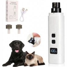 Upgraded Silent Groom Pro Nails Grinder Heusom Silent Grind Pro for Dogs Nails.