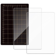 Die Cutting Set 6'' X 9'' - Magnetic Shim with Grids and 2 Transparent Cutting Plates Embossing Crafting Accessories