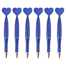 6 Stück Signature Pens, 1,0 mm Kugelschreiber, herzförmige-Blau