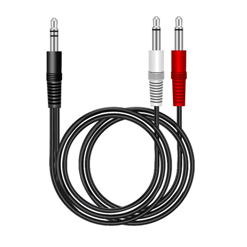 Durabilité 3,5 mm pour doubler le câble audio de 3,5 mm pour un