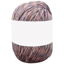 Lot de fils de laine en écheveau pour accessoires-08 herbe fanée