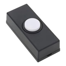 Câblage des boutons poussoirs de sonnette de porte,-Noir