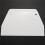 8 Pcs 19 cm x 12.5cm Flat White Plastic Cake Decorator Dough Pastry Scraper Tool 5