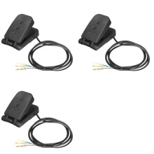 3X Foot Accelerate Pedal Throttle Speed Control Pedal Kit Replacement for Electric Car Scooter Boat Bike
