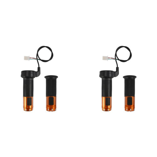 2X Universal Scooter Throttle Grip E-Bike Handlebar Twist Accelerator Speed Control Handle Replacement Parts