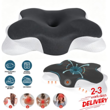 Ergonomic Memory Foam Pillow For Cervical Neck Shoulder Orthopedic Pain Relief