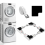 Upgrade Washer Dryer Stacking Kit Universal Stacking Kit for Washer and Dryer UK 1