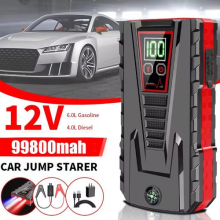 Car Jump Starter Pack Booster Battery Charger Emergency Power 99800mAh 12V Bank
