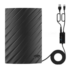 Portable 380Miles TV Antenna Indoor Outdoor Digital HD Freeview Aerial Ariel