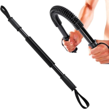60Kg Power Twister Arm Chest Exercise Body Stretcher Heavy Duty Spring Bend Bar