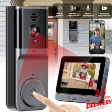 4.3" Screen Wireless Video Doorbell Intercom with Security Camera and Door Bell