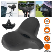 Bike Saddle Cushion Racing Soft Bicycle Seat Saddle Shock Absorption Breathable
