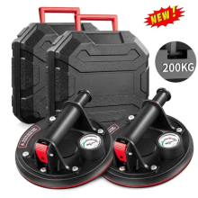 Electric Vacuum Suction Cup Heavy Duty Lifter for Granite Glass Drywall Tile 8''