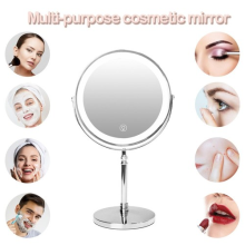 1/5X Magnifying Mirror With LED Lights Make Up Shaving Illuminated Cosmetic UK