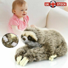 35CM Sloth Plush Animals Critters Lying Three Toed Cuddly Soft Stuffed Kids Toy