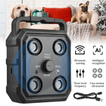 Anti Barking Devices 33FT Effective Range&3 Adjustable Modes &4 Sonic Emitters