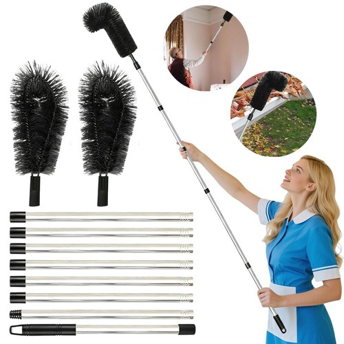 Gutter Cleaning Tools from the Ground - 10 FT Adjustable Gutter Cleaner Tools