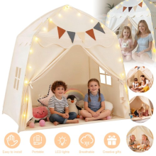 Play Tent Playhouse Kids Play Tent Easy Setup Breathable for Gift Giving