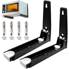 2X Microwave Oven Stand Rack Holder Wall Mounted Shelf Kitchen Organizer Storage