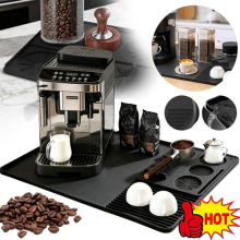 Coffee Machine Silicone Mat Tray Bar Fruits and vegetables Drain Pad Coffee Powd