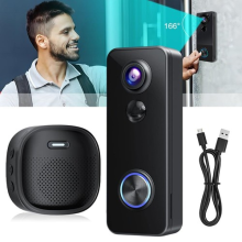 180 Head-to-Toe Video, Live View with Two-Way Talk, No Monthly Fee, 2.4G Wi-Fi