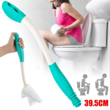 15'' Long Handled Bottom Toilet Self Wipe Aid Wiper Easy Tissue UK