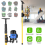 4M Laser Leveling Telescoping Pole Adjustable Mounting Pole For Line Laser New 1