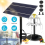 Solar Panel Powered Water Feature Pump Garden Pool Pond Aquarium Fountain Decor 1