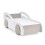 Atlantis Toddler Car Bed - White 2