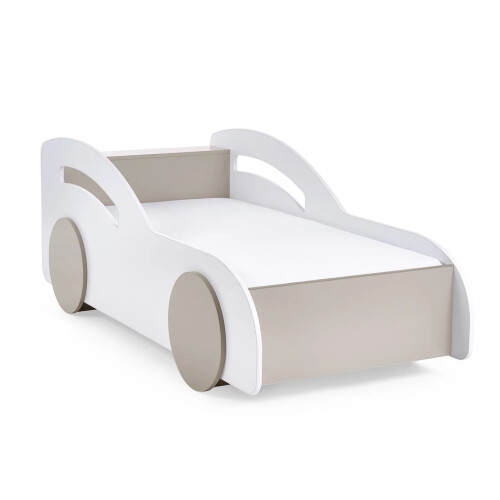 Atlantis Toddler Car Bed - White 1