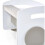 Atlantis Toddler Car Bed - White 5