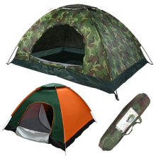 3-4 Man Automatic Instant Double Layer Pop Up Camping Tent Waterproof Outdoor UK