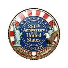 Amerikaanse onafhankelijkheidsdag 250e verjaardag-Koper 12