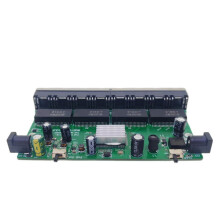 RPOE Ethernet 10/100M 8 Port Reverse POE PCBA Network Board Communication Board Module