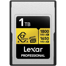 Lexar Professional GOLD CFexpress Type A Card 1TB LCAGOLD001T-RNENG