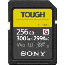 Sony SF-G Series TOUGH SDXC UHS-II V90 U3 256GB R300MB/s W299MB/s SF-G256T/T1