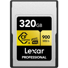 Lexar Professional GOLD CFexpress Type A Card 320GB LCAGOLD320G-RNENG