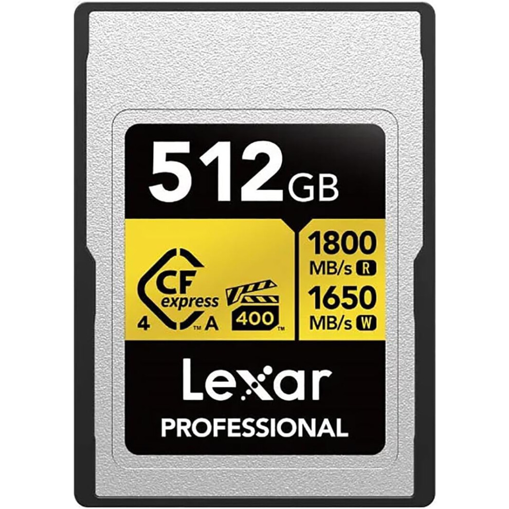 Lexar Professional Gold Cfexpress 4.0 Type A Card 512Gb Lcaexg4512g-Rneng