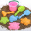 8 Piece Beach Toy Set For Kids Durable ABS Sand Play Tools-Pink 1