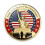 American Independence Day 250th Anniversary Pin For-Silver 1 1