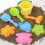 Creative Beach Play Set 8 Pcs ABS Sand Tools Including-Yellow 1