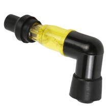Stable Motorcycle Spark Plugs Caps Bikes Ignitions Caps-Yellow