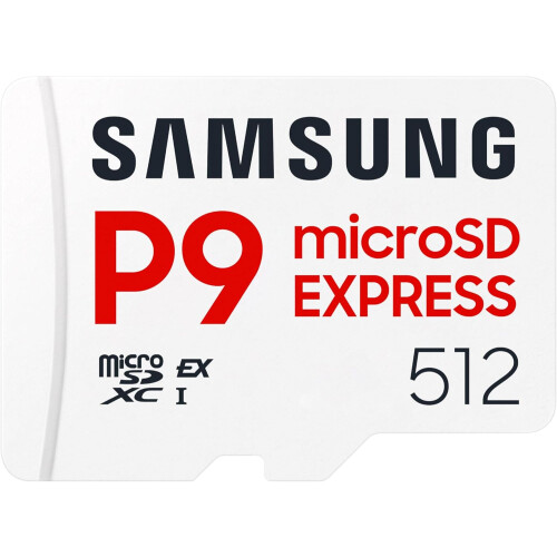 Samsung Samsung MicroSD Express P9 512GB Nintendo Switch 2 MB-MK512T/WW