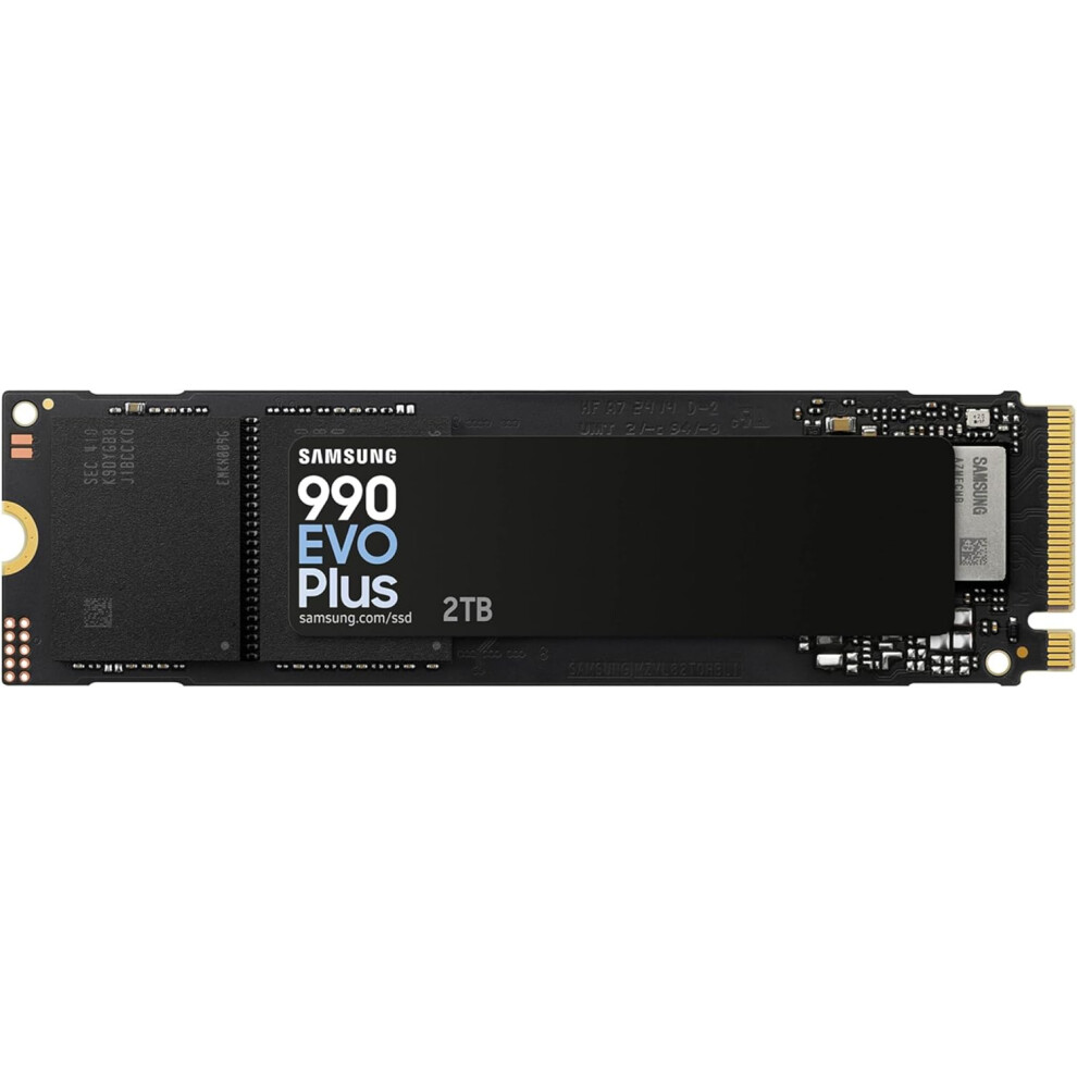 Samsung 990 Evo Plus M.2 2280 Pcie Gen 4.0 X4 / 5.0 X2 Nvme Ssd 2Tb Mz-V9s2t0bw